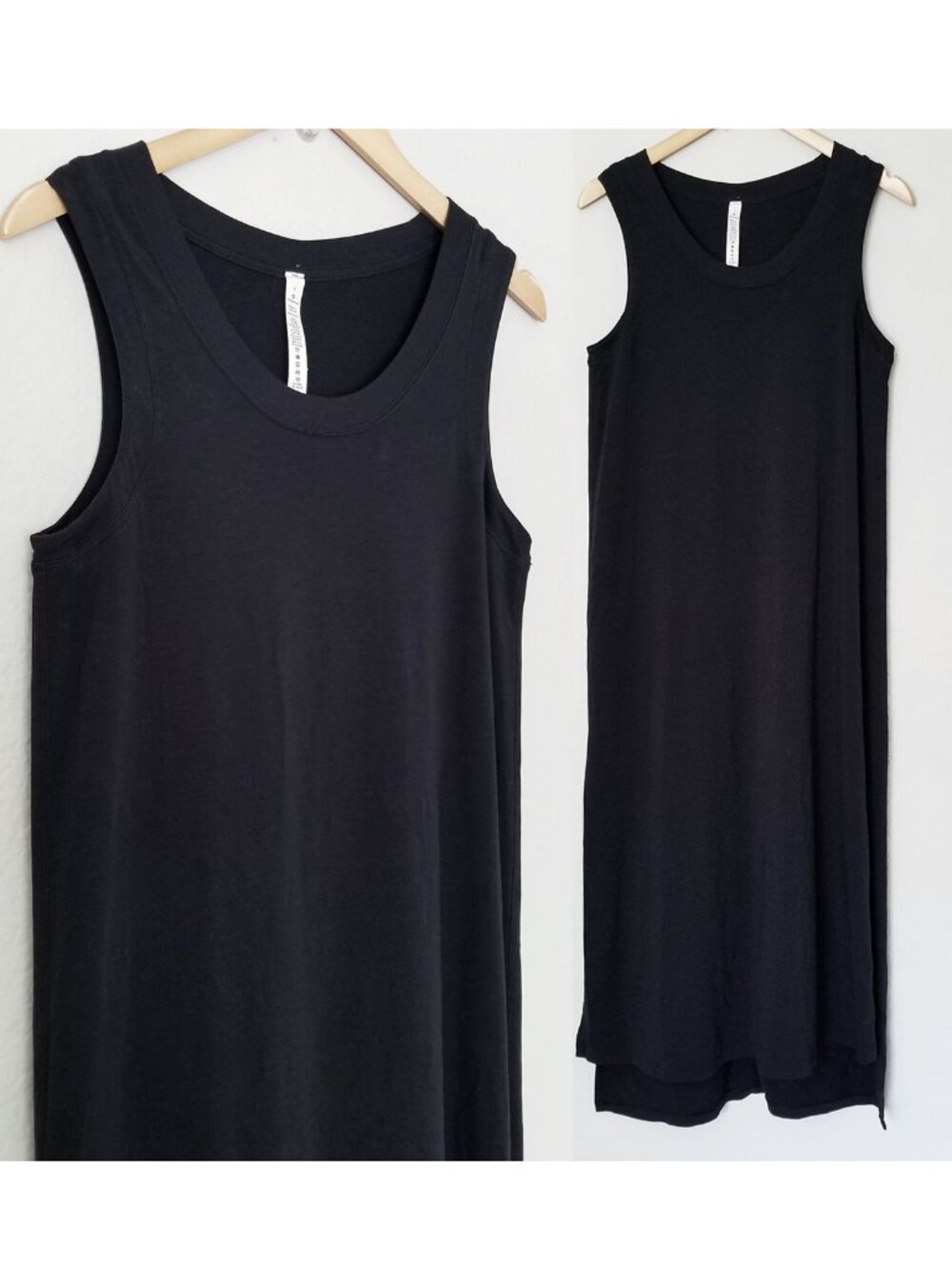 Lululemon All Yours Midi Tank Dress Black 6 Vitasea Athleisure Minimalist $98 - Picture 16 of 16